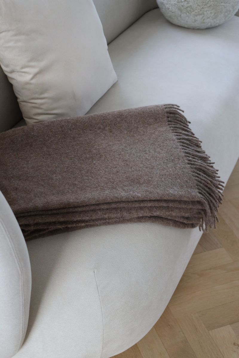 Julia Uldtæppe | 50% Alpaca uld, 50% Lammeuld