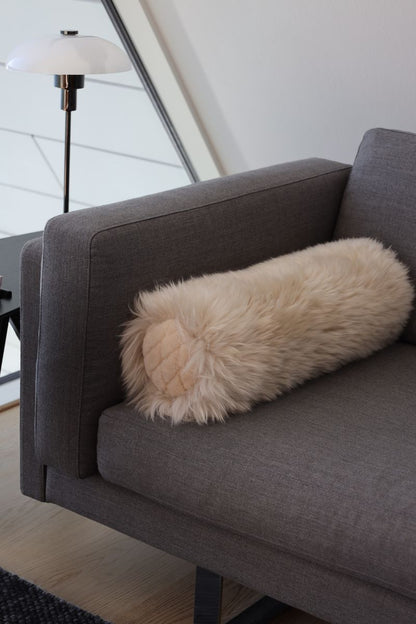 Bolster Pude | Langhåret | D20 52 cm