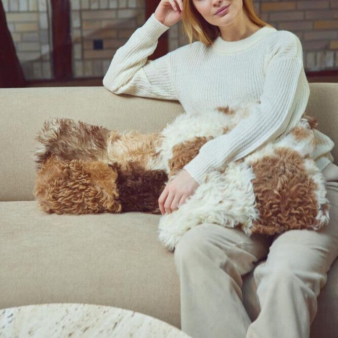 Lammeskindspude | Toscana | Dobbeltsidet