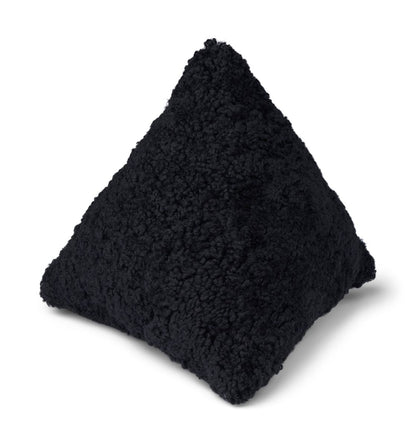 Hematite Pude | Lammeskind | Korthåret | New Zealand | 35x35x35 cm