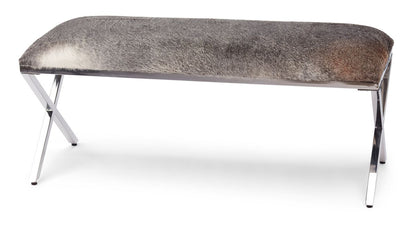 Bænk | Koskind | 110x45x45 cm
