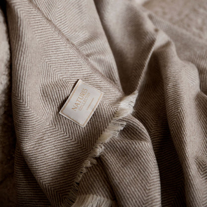 Sidsley uldplaid | 100% baby alpakauld