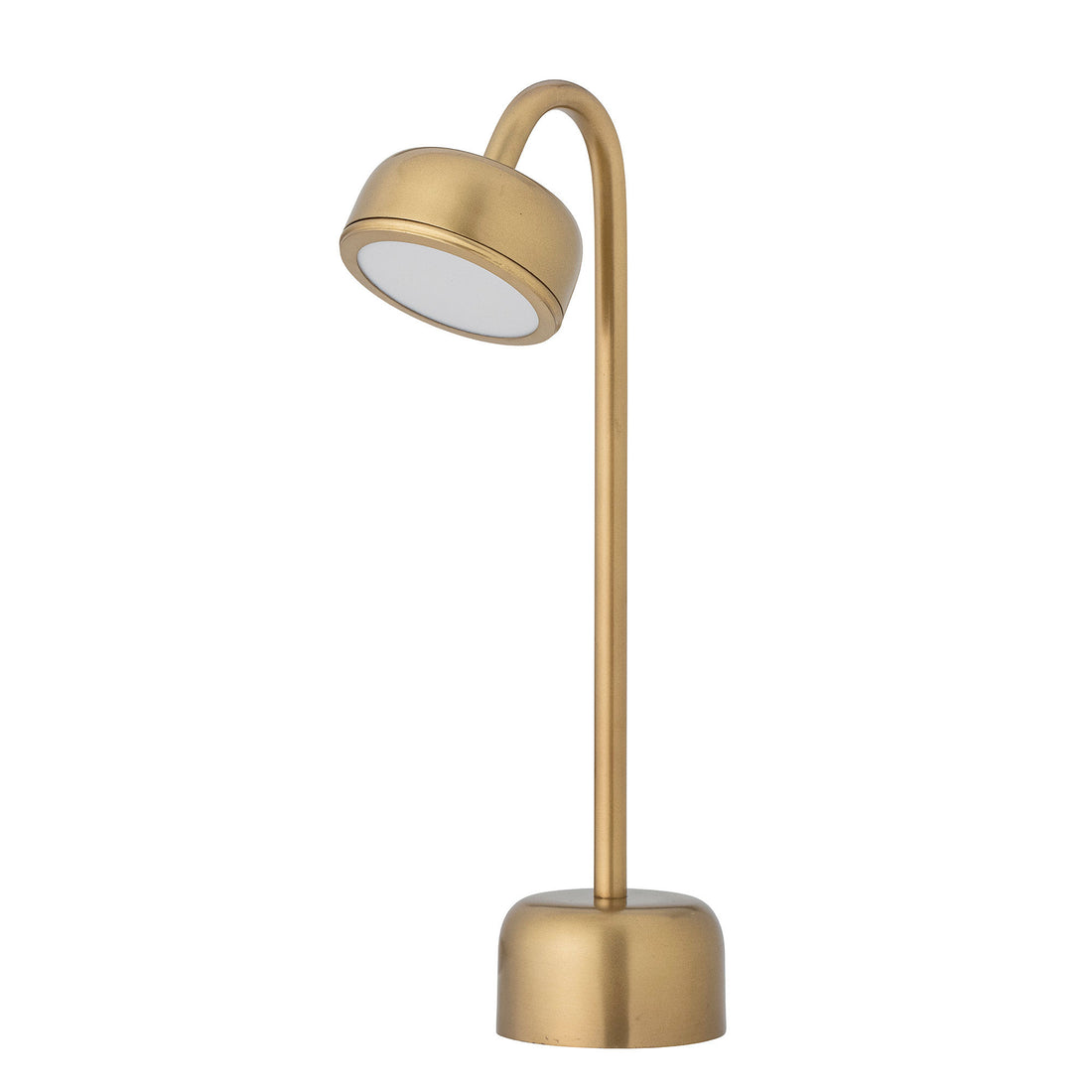 Bloomingville Nico Portable Lampe, Genopladelig, Brass, Metal