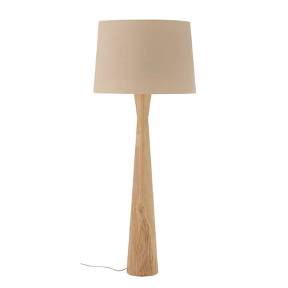 Creative Collection Leonor Gulvlampe, Natur, Gummitræ