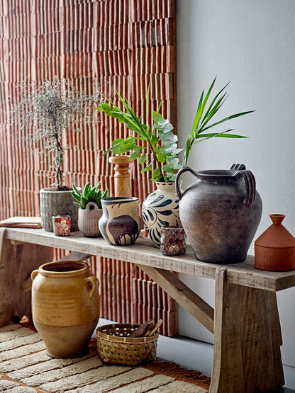 Bloomingville Heikki Vase, Blå, Stentøj
