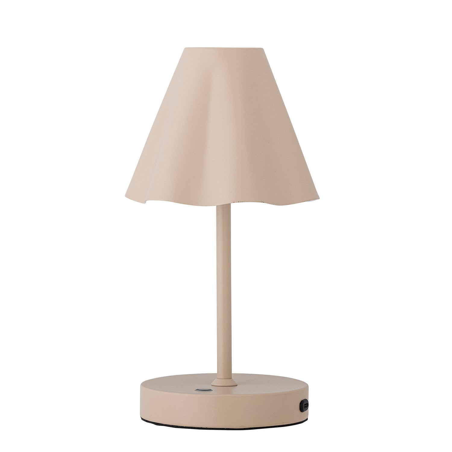 Bloomingville Lianna Portable Lampe, Genopladelig, Natur, Metal