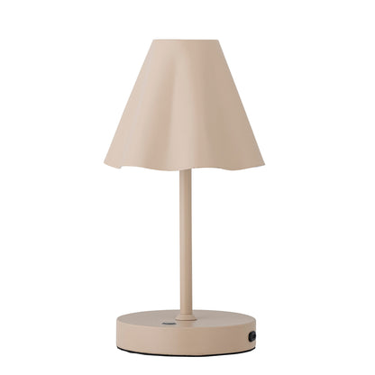 Bloomingville Lianna Portable Lampe, Genopladelig, Natur, Metal