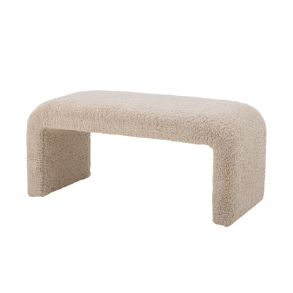 Bloomingville Bobbie Bænk, Natur, Polyester