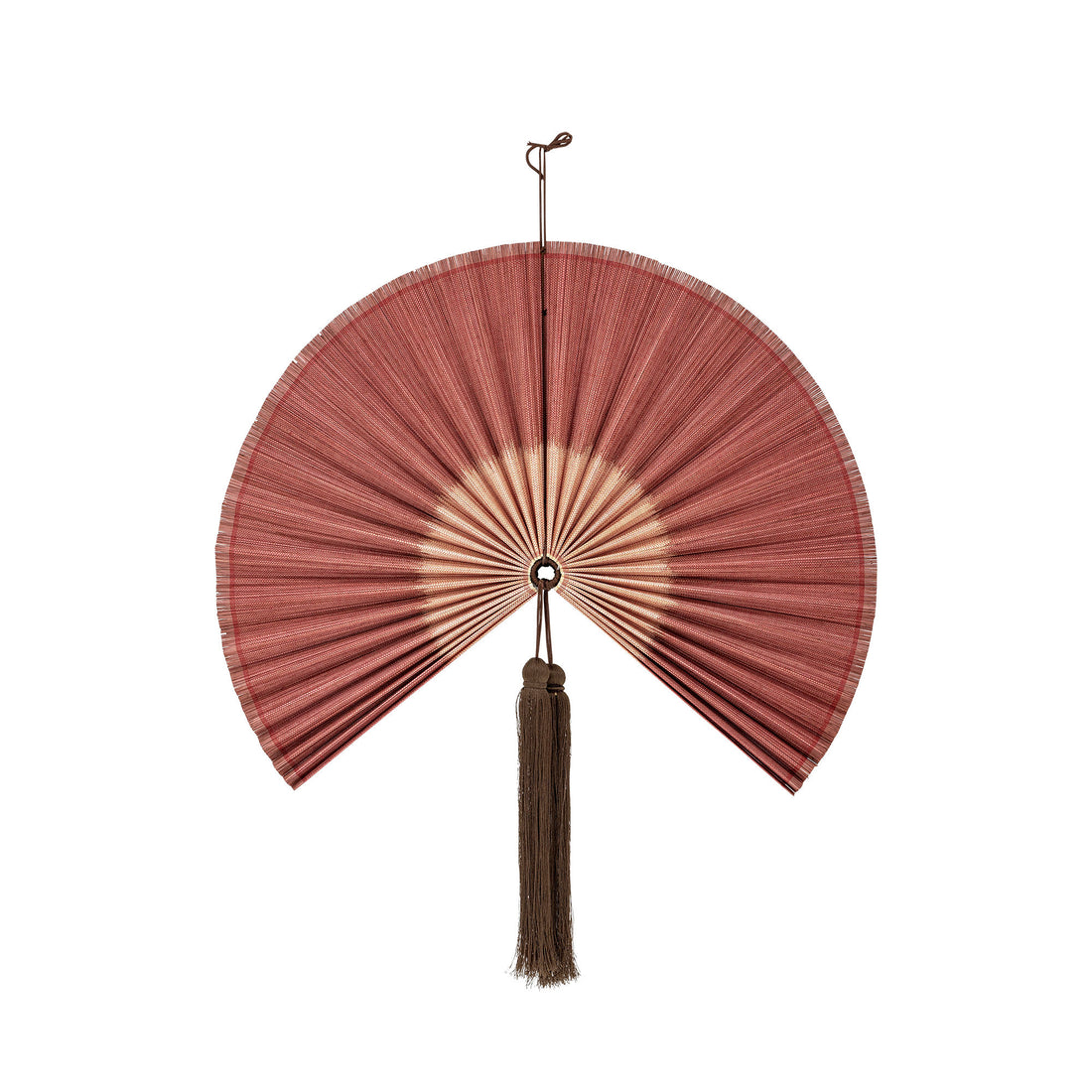 Bloomingville Jaime Vægdekoration, Rosa, Bambus