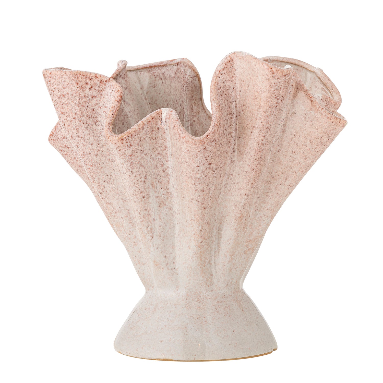 Bloomingville Plier Vase, Rosa, Stentøj