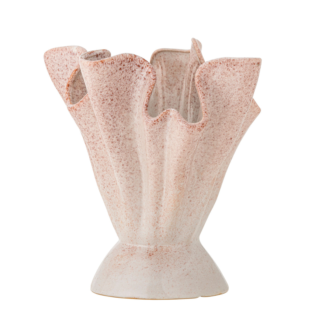 Bloomingville Plier Vase, Rosa, Stentøj