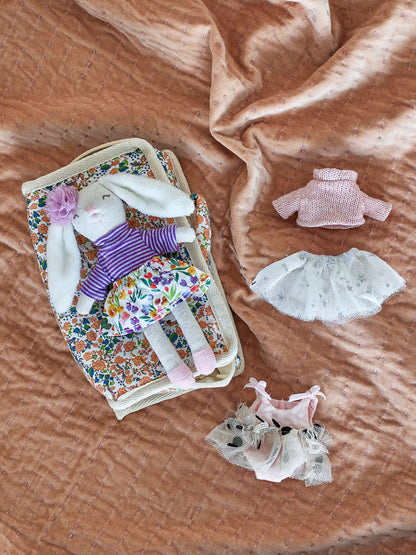 Bloomingville MINI Milly Dukke, Brun, Polyester