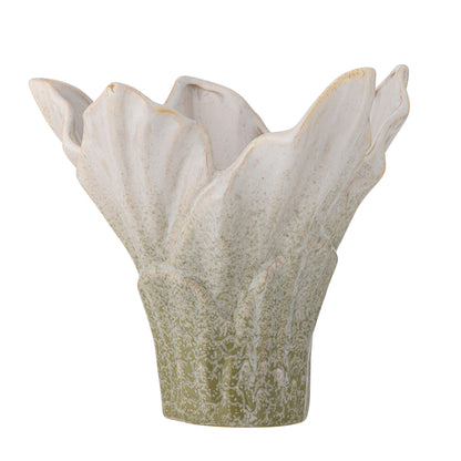 Bloomingville Erato Vase, Grøn, Stentøj
