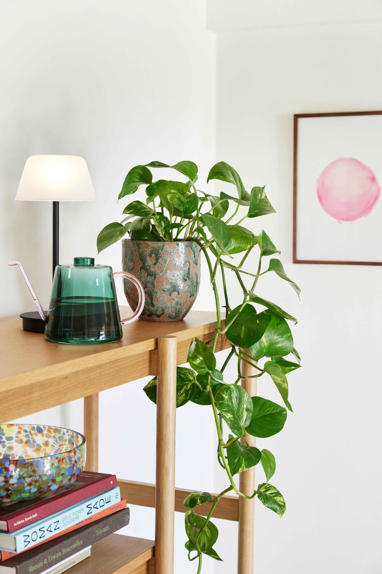 Hübsch Normu Potte Brun/Grøn (sæt af 2)