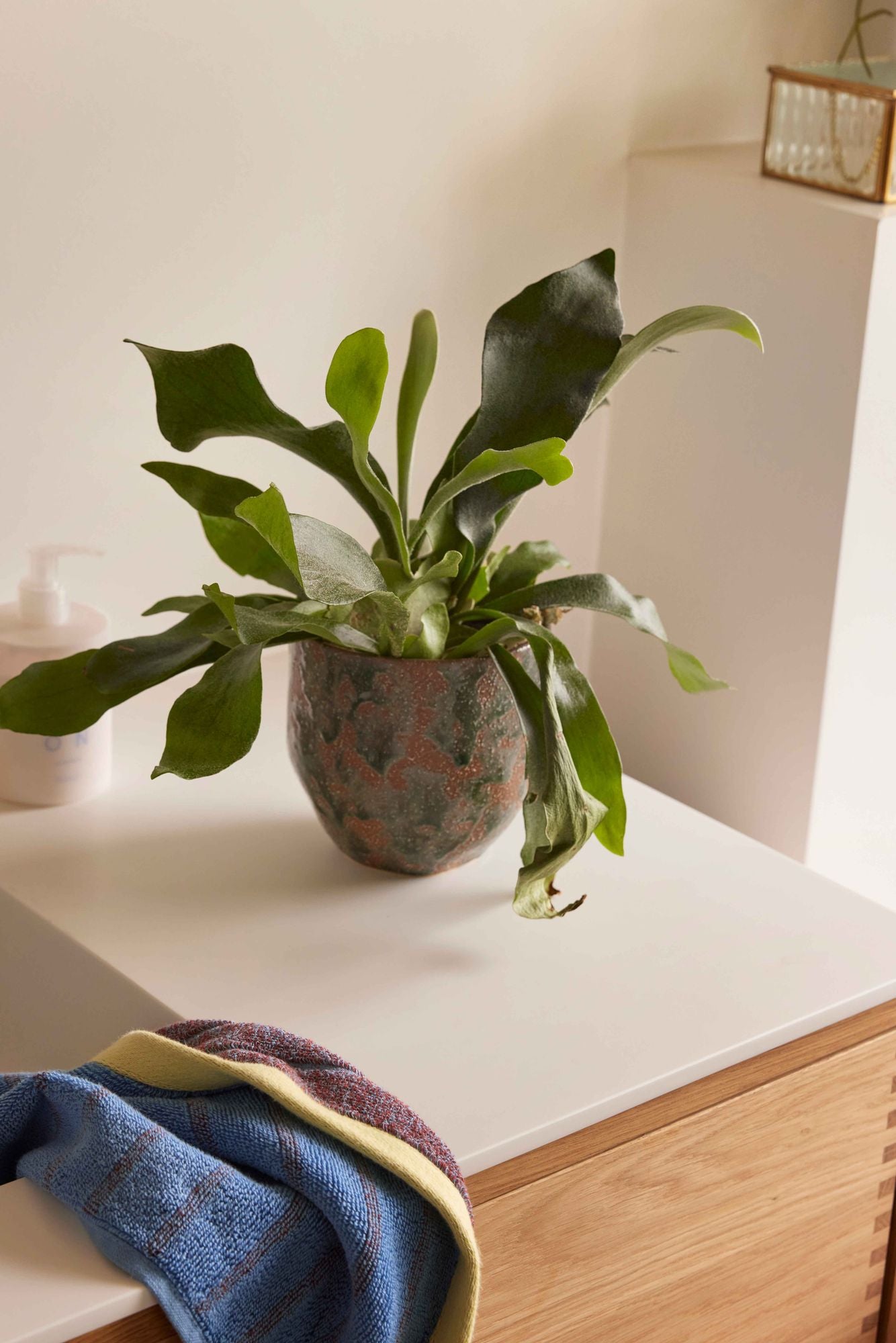 Hübsch Normu Potte Brun/Grøn (sæt af 2)