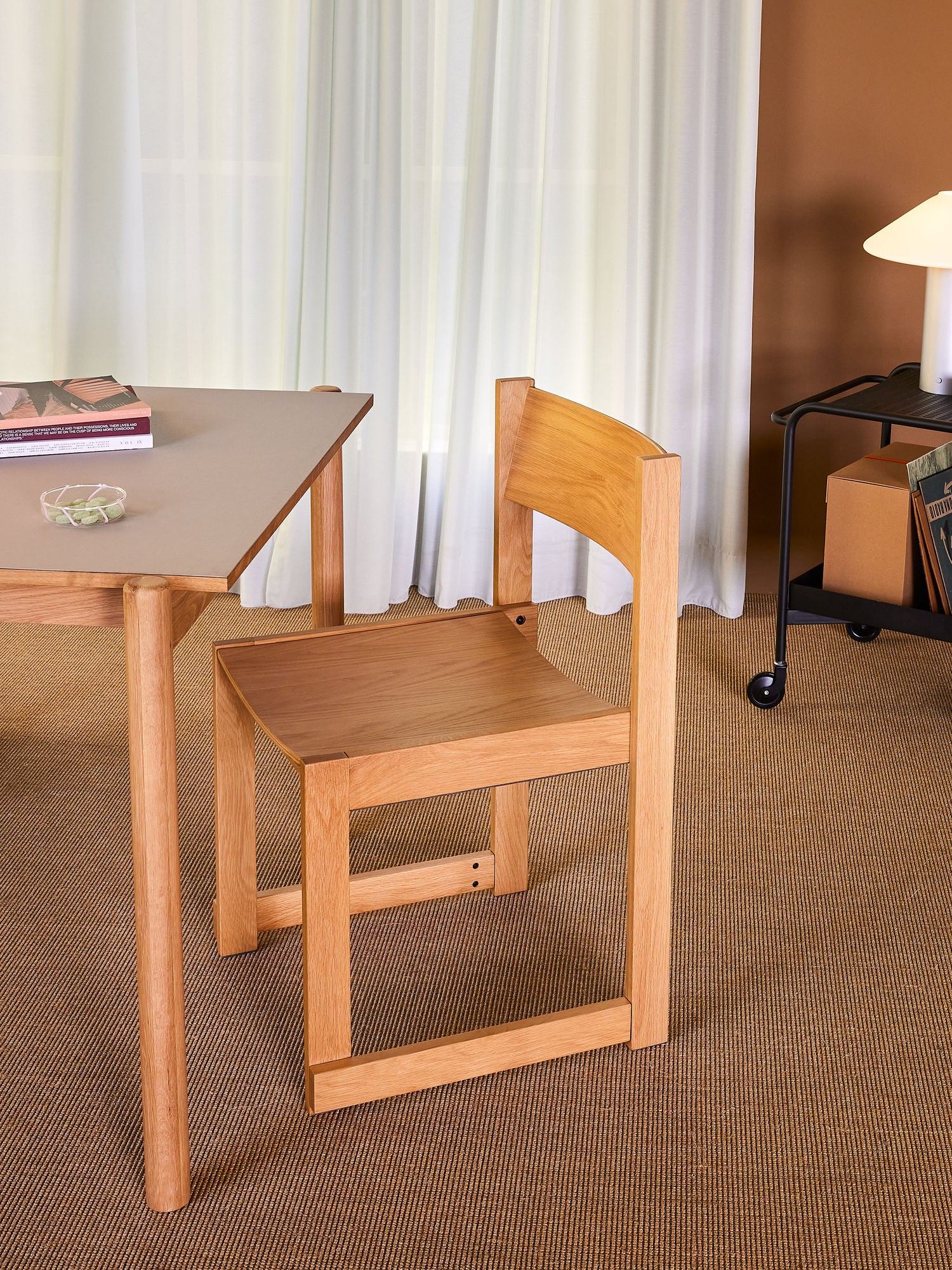 Forma Spisestol Natur - 50x50xh80cm