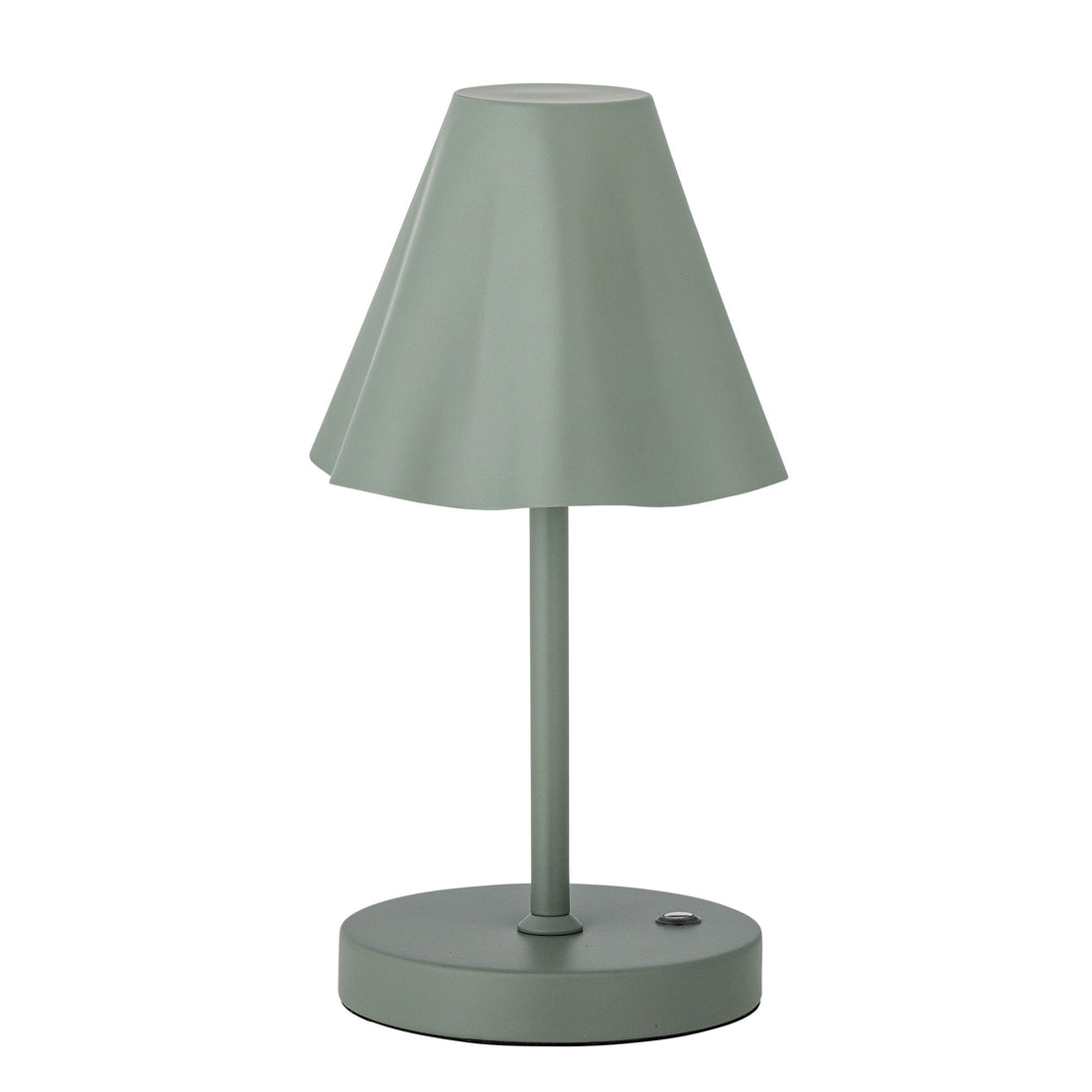 Bloomingville Lianna Portable Lampe, Genopladelig, Grøn, Metal