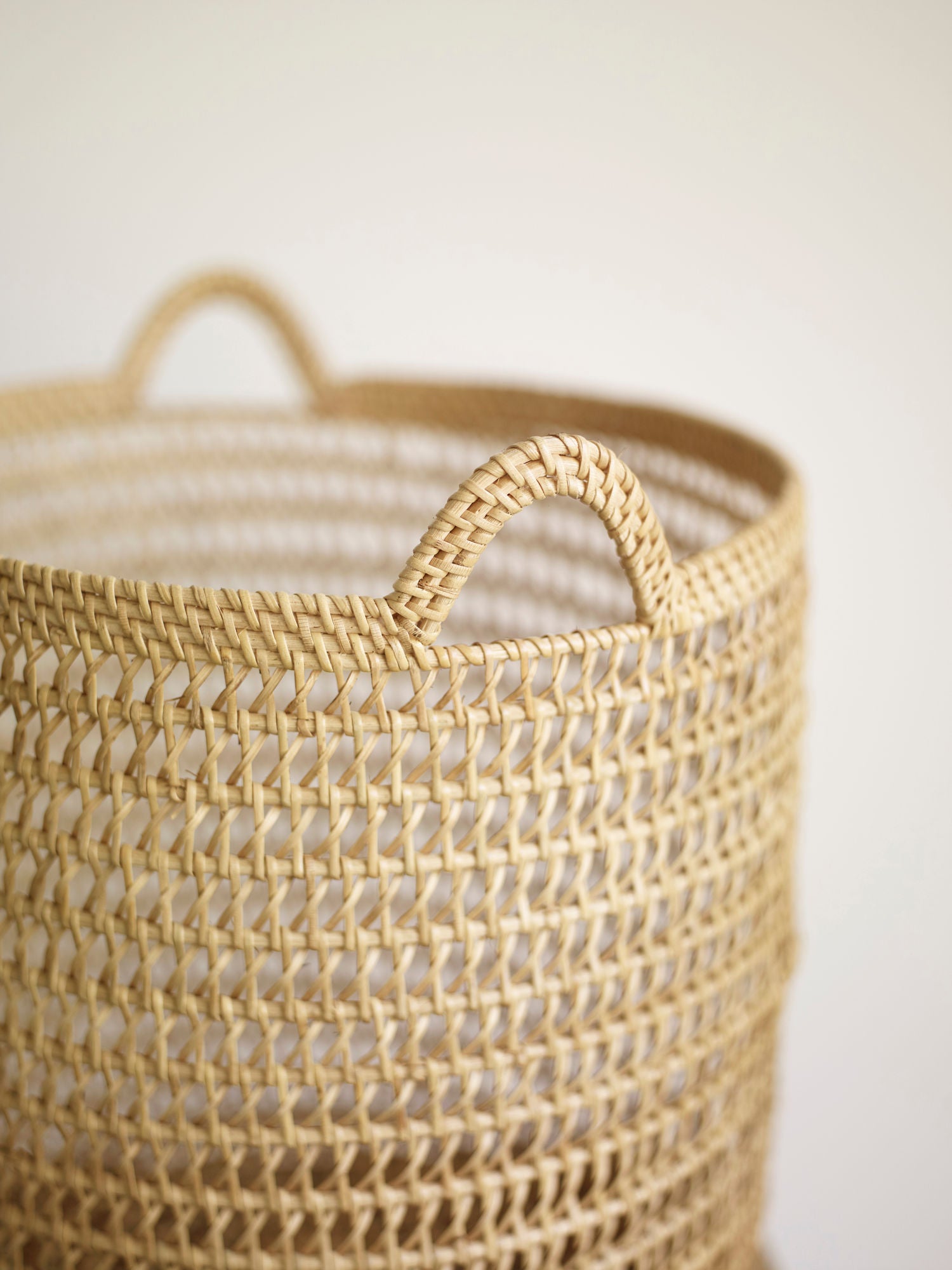 Weave Kurve Natur (sæt af 2) - ø32xh36, ø41xh42cm