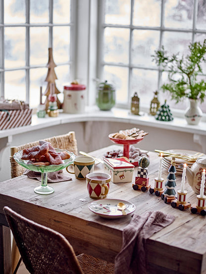 Bloomingville Kaddy Opsats, Grøn, Genanvendt Glas