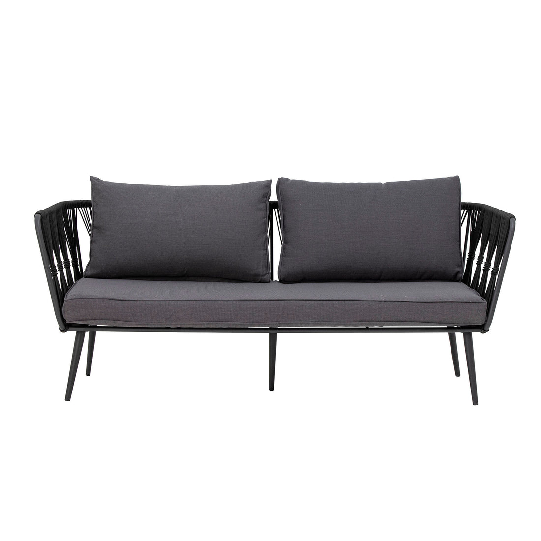 Bloomingville Pavone Fire-resistant Sofa, Sort, Metal