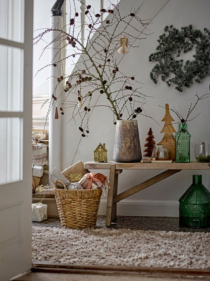 Bloomingville Gine Vase, Guld, Genanvendt Glas