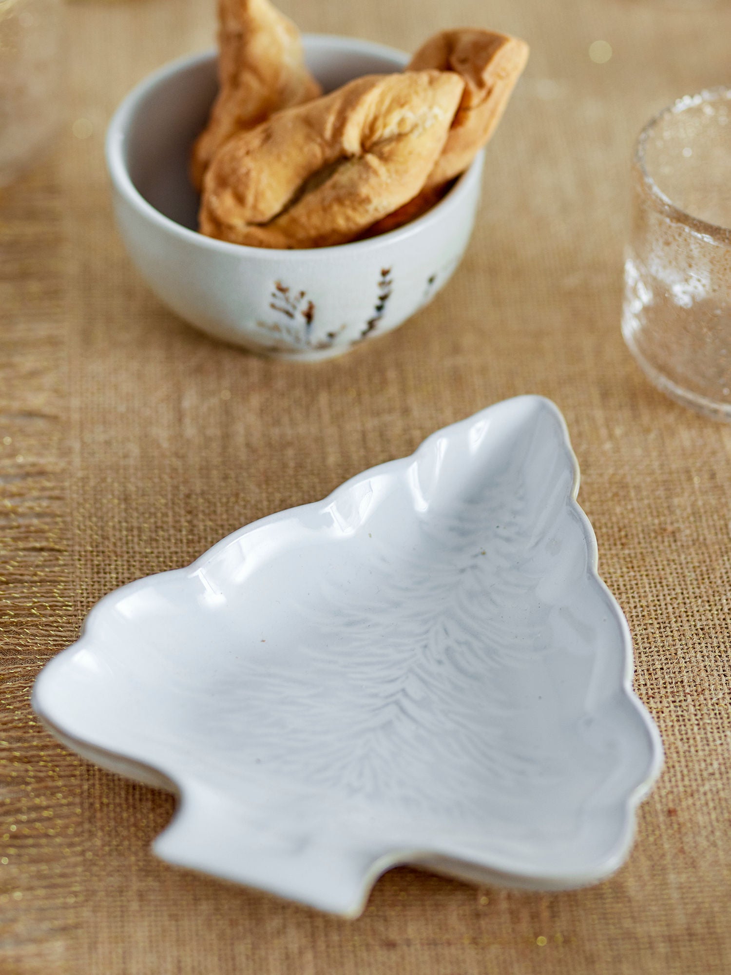 Bloomingville Winter Serveringsfad, Natur, Stentøj