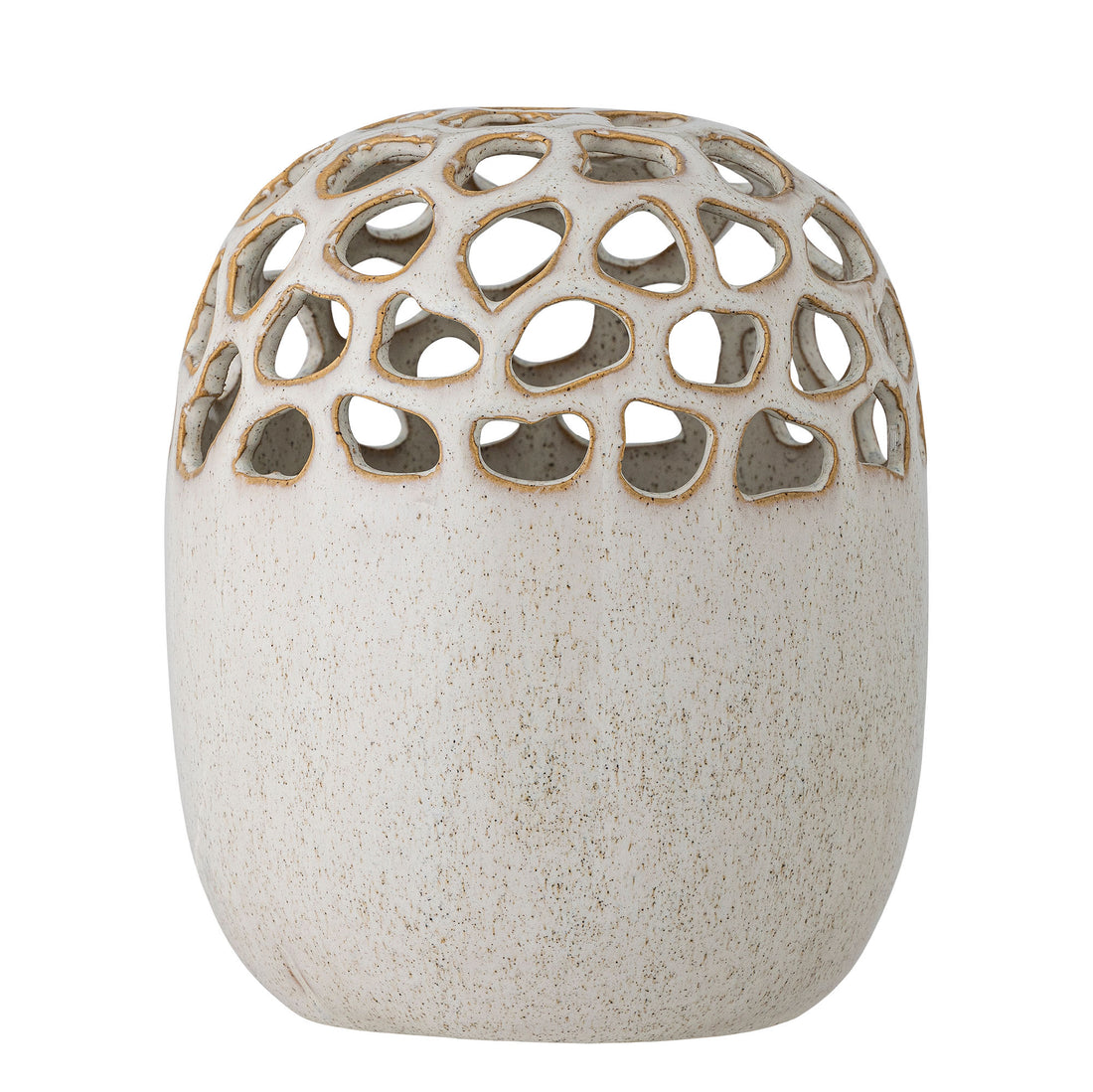 Bloomingville Elissa Vase, Natur, Stentøj