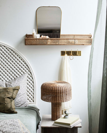 HAAOY knagerække i jern med 3 knager - 27 cm - guld finish