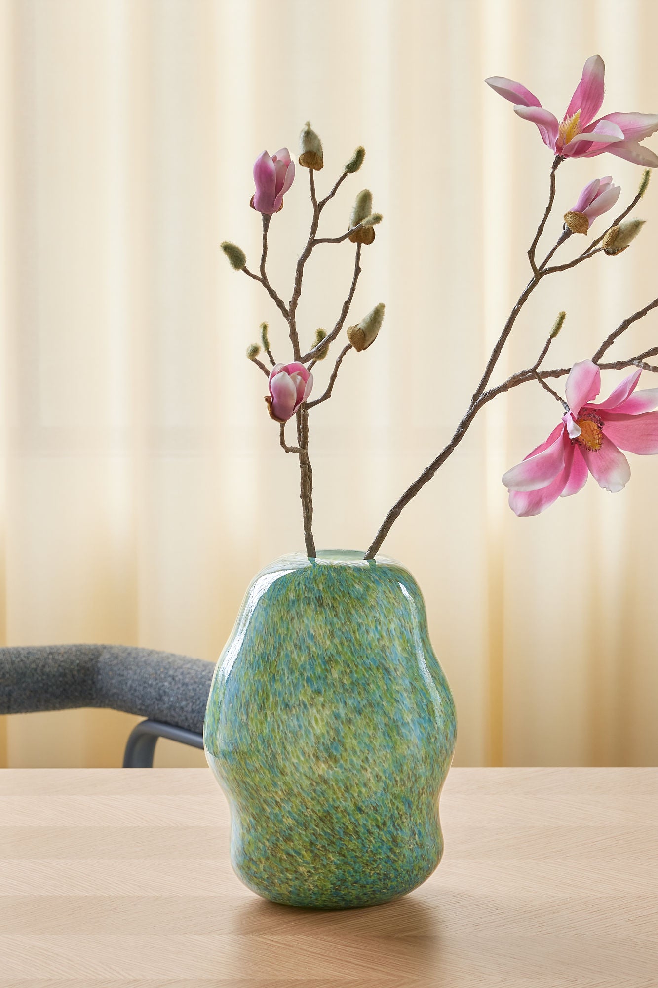 Hübsch Miro Vase Grøn
