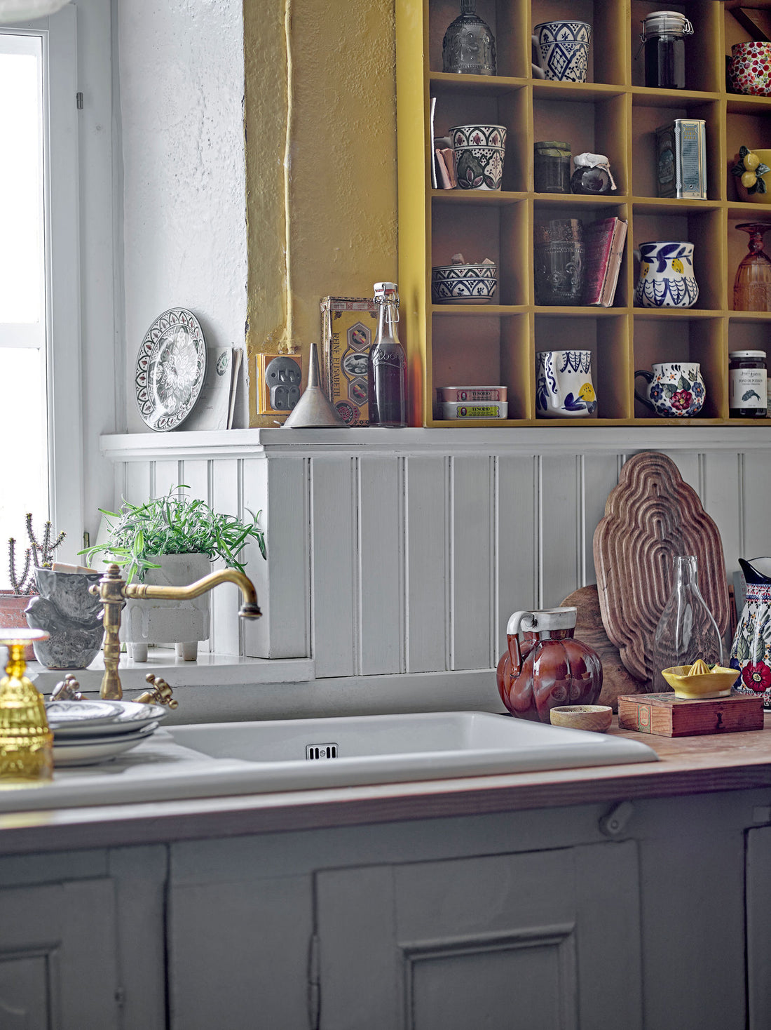 Creative Collection Florist Kop, Rød, Stentøj