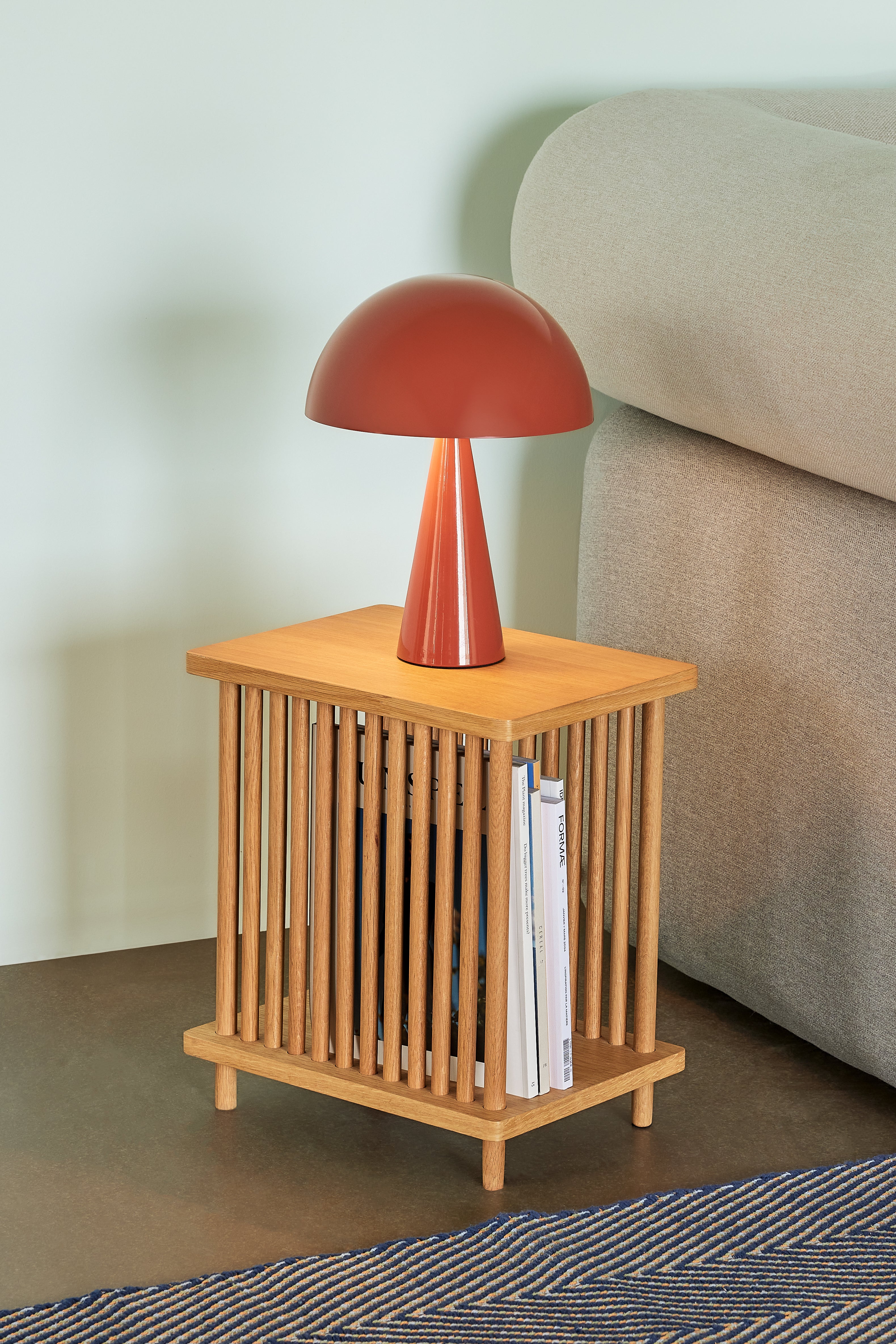 Acorn Magasinholder Natur - 37x27xh42cm