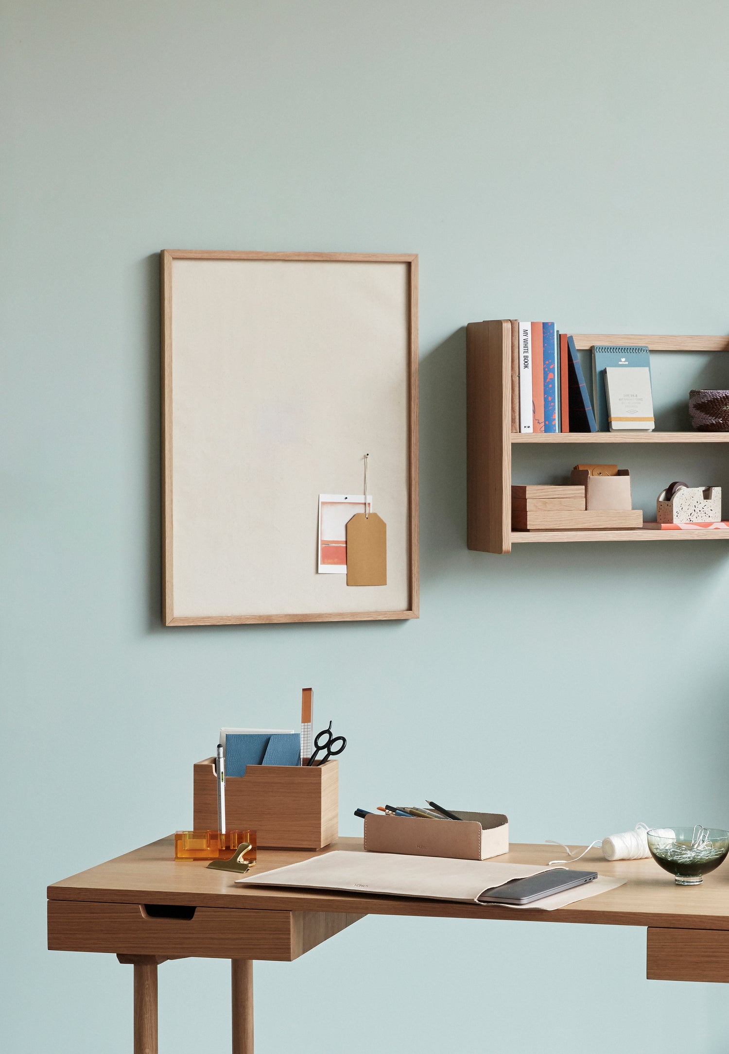 Collage Tavle Small Natur - 50x35xh3cm