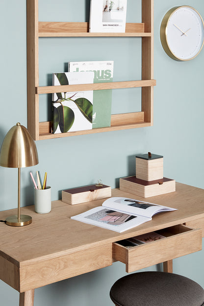 Display Væghylde Large Natur - 70x9xh92cm