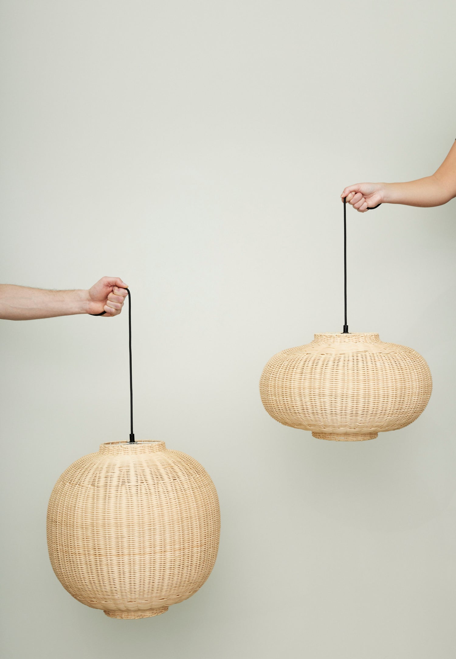 Chand Pendel  Ellipse Natur - ø45xh27cm, E27