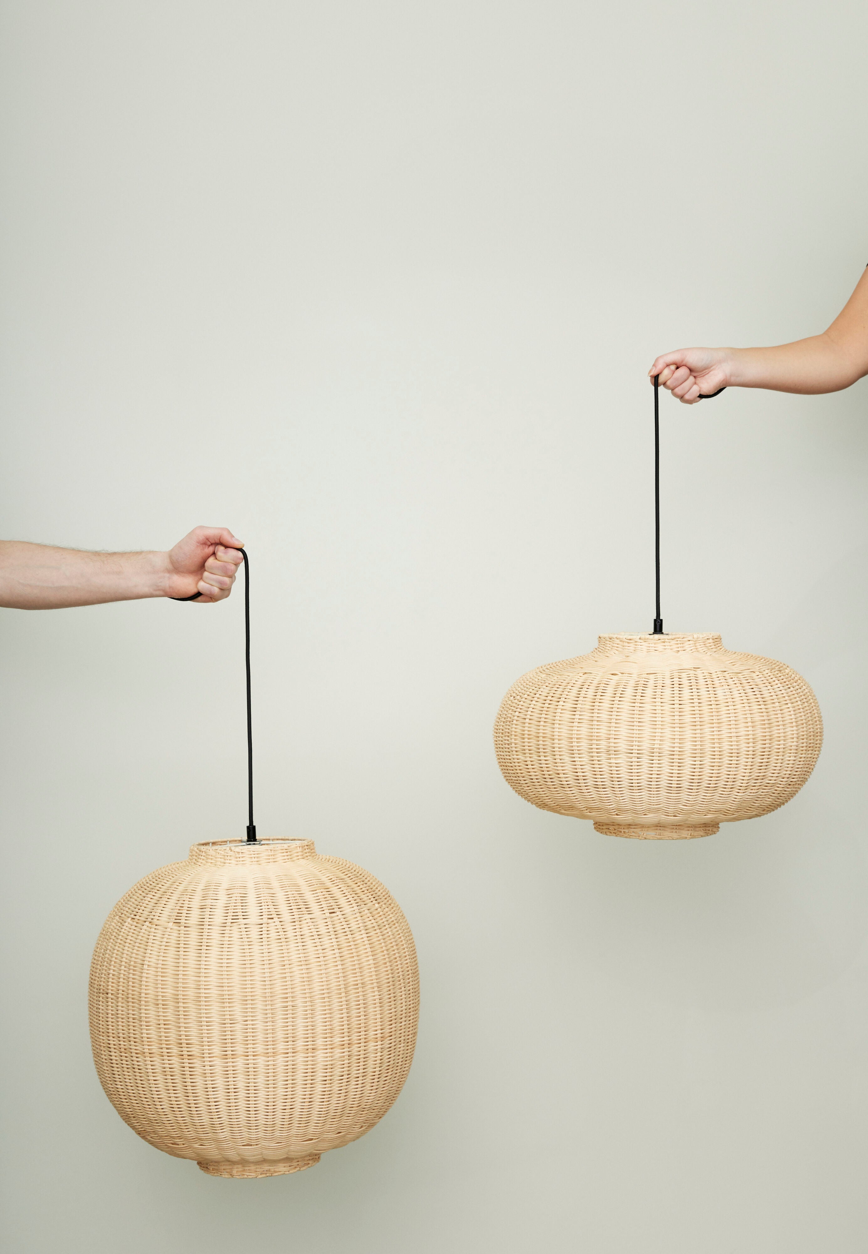 Chand Pendel  Ellipse Natur - ø45xh27cm, E27