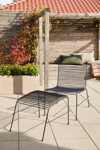 String Loungestol Sort - 57x75xh80cm