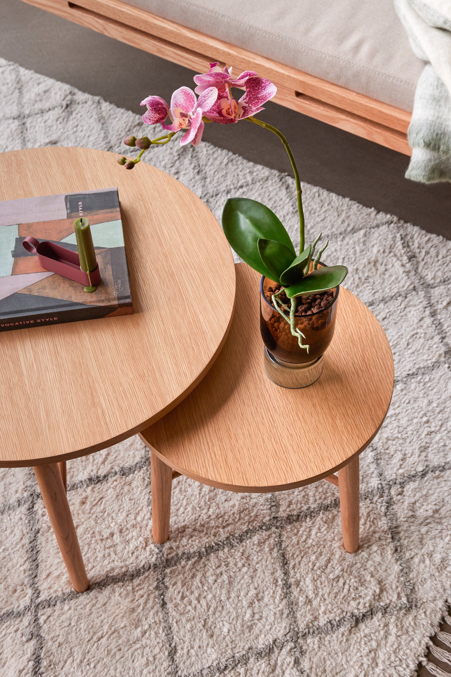 Emosh Lysestage Burgundy - 13x3xh4cm