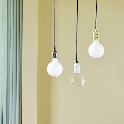 Moving Pendel  Nikkel - ø5xh7cm, E27/40W