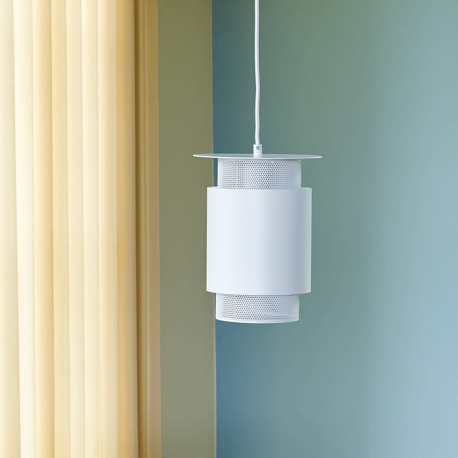 Edge Pendel  Hvid - ø20xh26cm, E27/40W