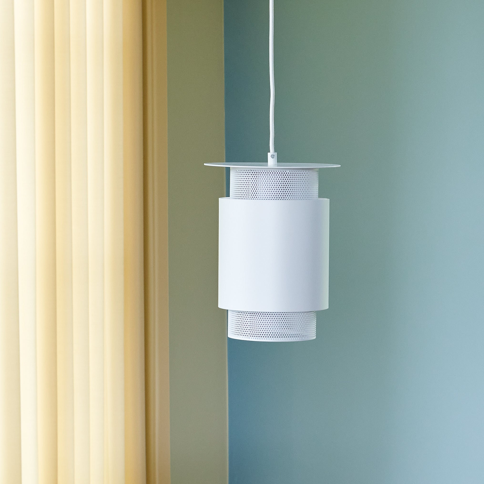 Edge Pendel  Hvid - ø20xh26cm, E27/40W