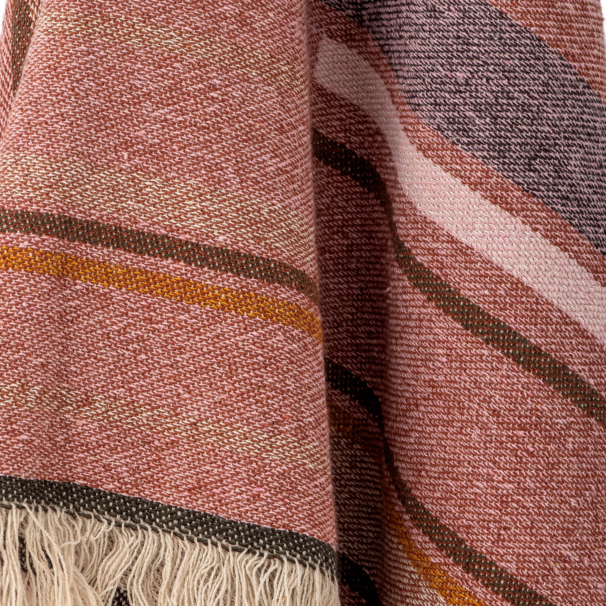 Toscana Plaid, Natur, Genanvendt Bomuld - BLOOMINGVILLE - DesignGaragen.dk