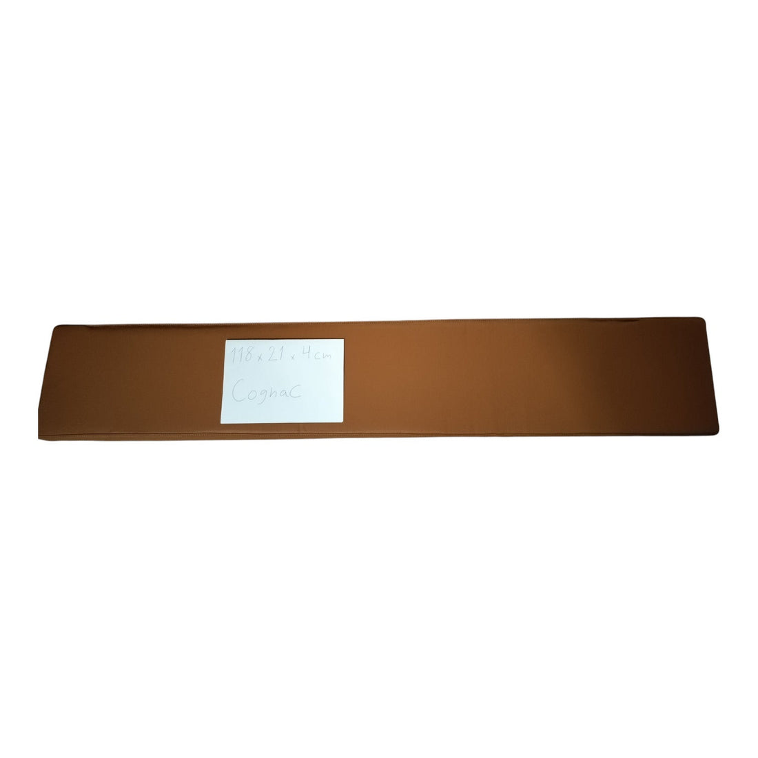 Restparti - 118x21x4 cm i cognac