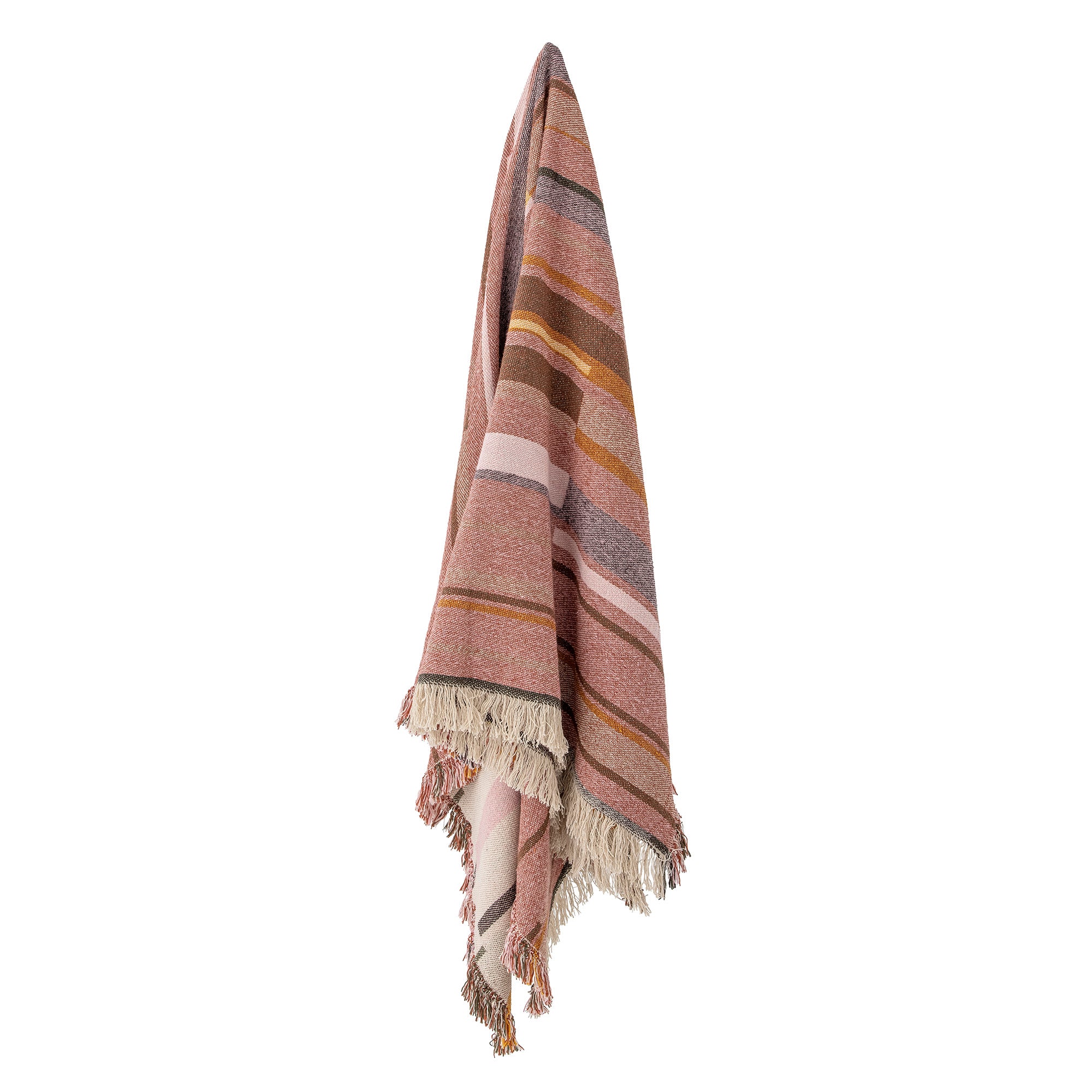 Toscana Plaid, Natur, Genanvendt Bomuld - BLOOMINGVILLE - DesignGaragen.dk