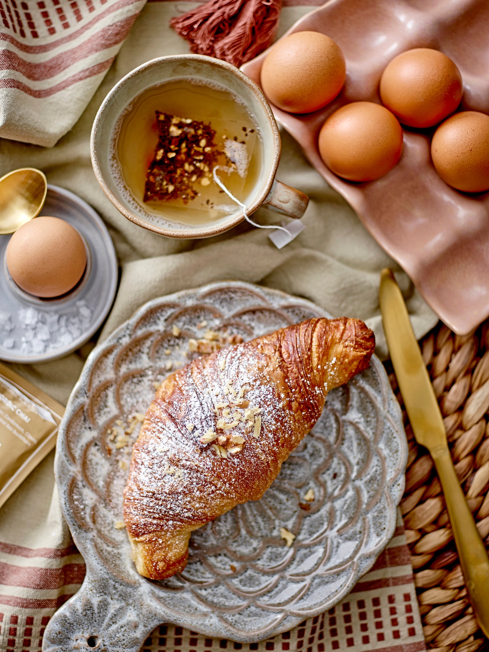 Dali Viskestykke, Grå, Bomuld