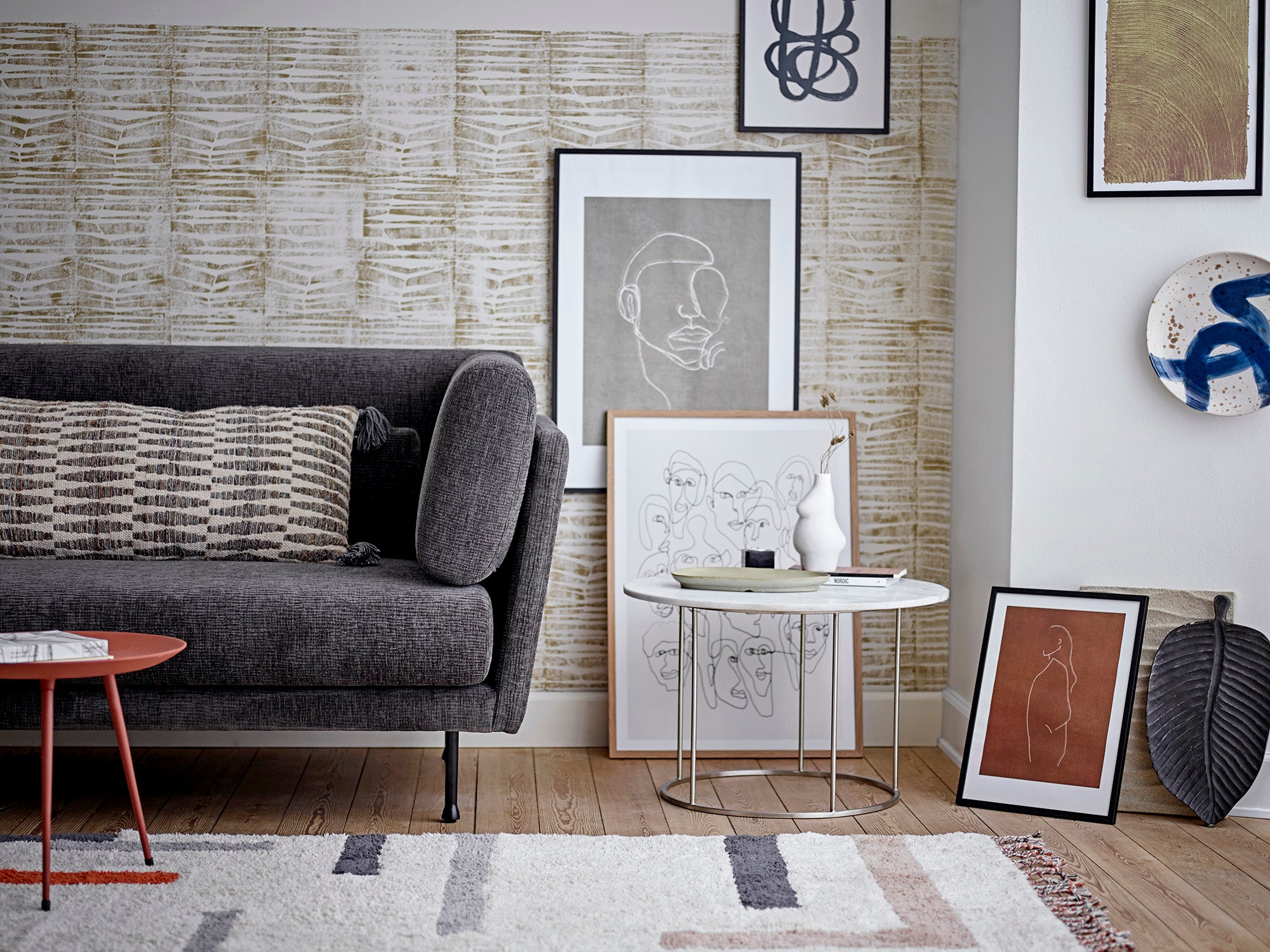 Elora Vase, Hvid, Stentøj - BLOOMINGVILLE - DesignGaragen.dk