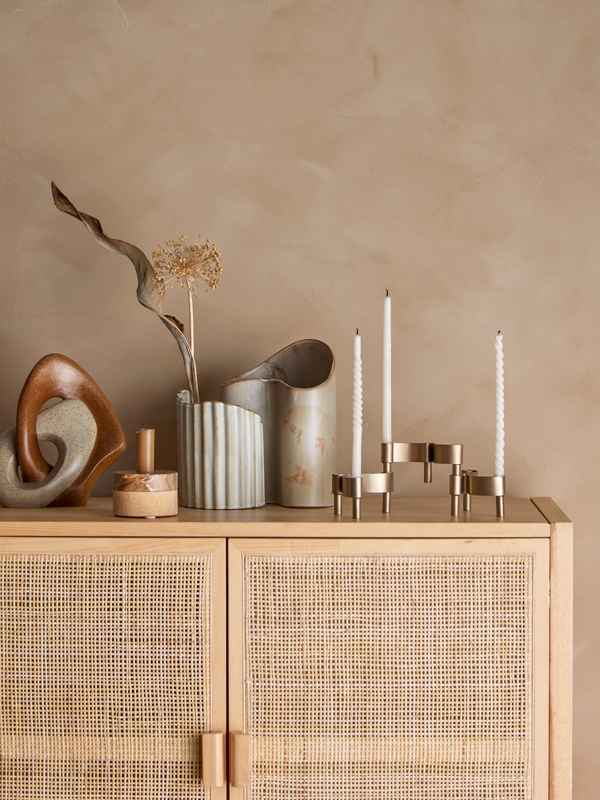 Twist Stearinlys, Hvid, Parafin