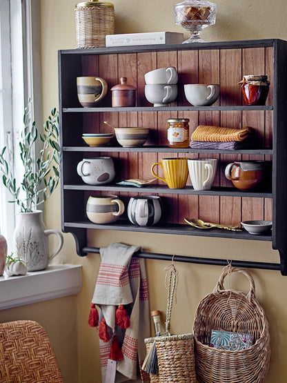 Dali Viskestykke, Grå, Bomuld