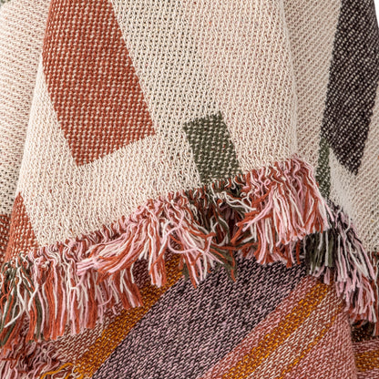 Toscana Plaid, Natur, Genanvendt Bomuld - BLOOMINGVILLE - DesignGaragen.dk