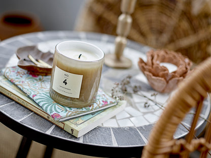 NO. 4 - Lemon Verbena Duftlys, Natur, Naturlig Voks - ILLUME X BLOOMINGVILLE - DesignGaragen.dk