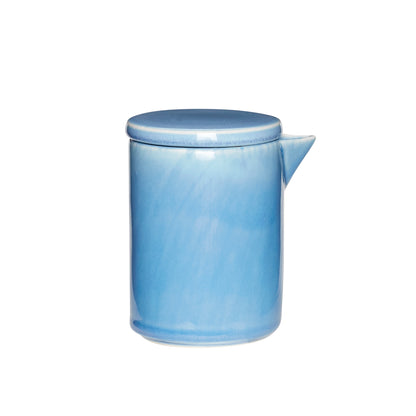 House Doctor - Mælkekande, keramik, blå Ø9xh9cm